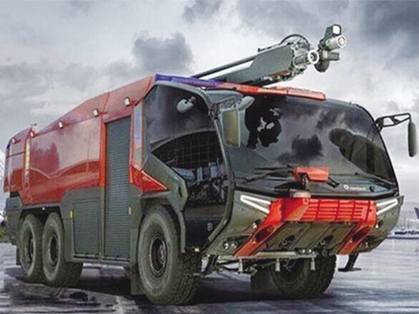 电动消防车（含消防装备示意）